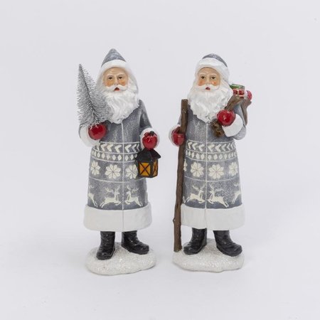 GERSON Multicolored Figurine Indoor Christmas Decor 957 in 2593820